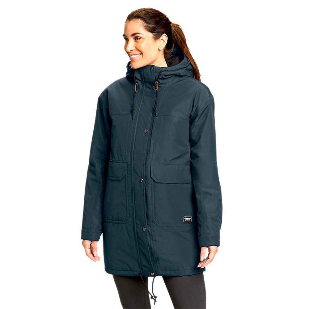 NWT Eddie Bauer Women's Rainfoil® Insulated Parka size XS